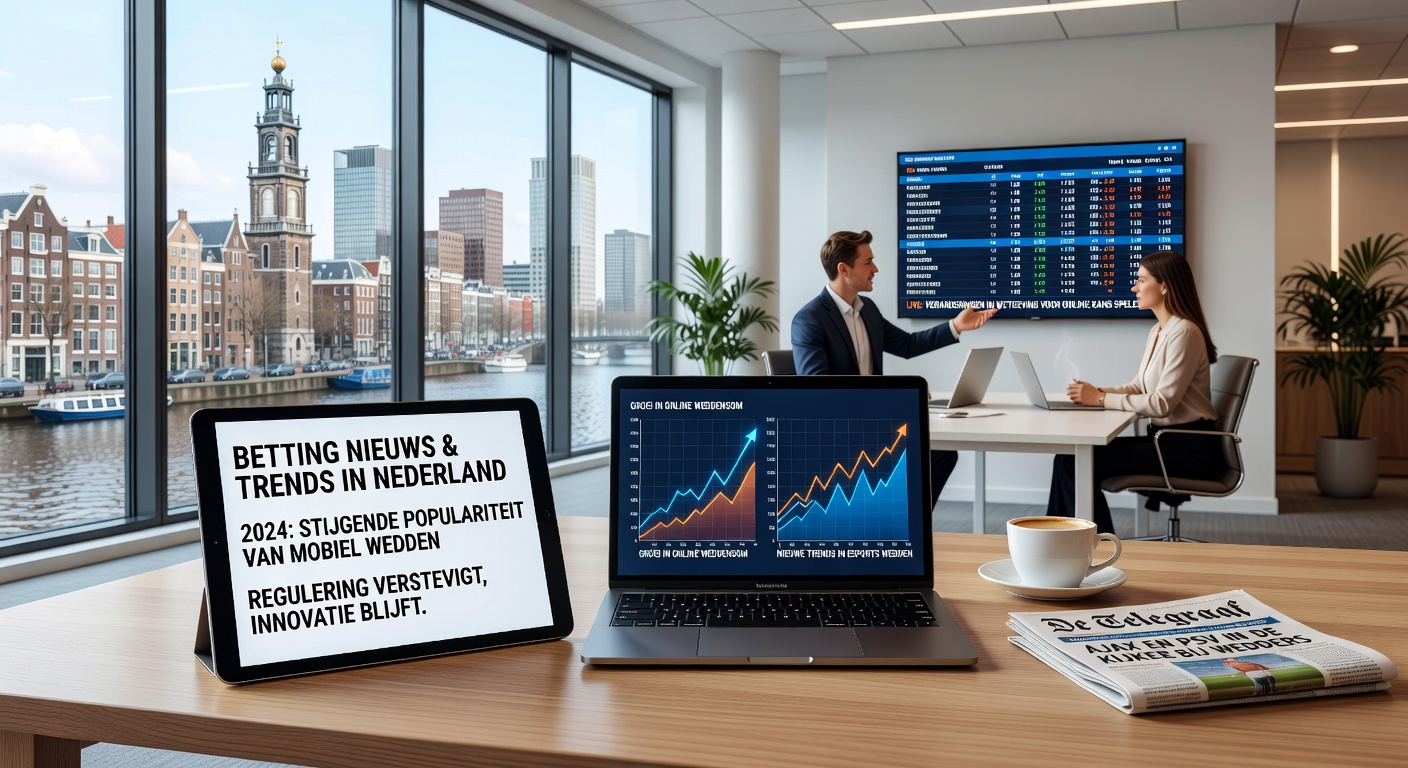 Logo van de Kansspelautoriteit met de Nederlandse vlag op de achtergrond, symboliserend de aankondiging van de Toezichtagenda 2026