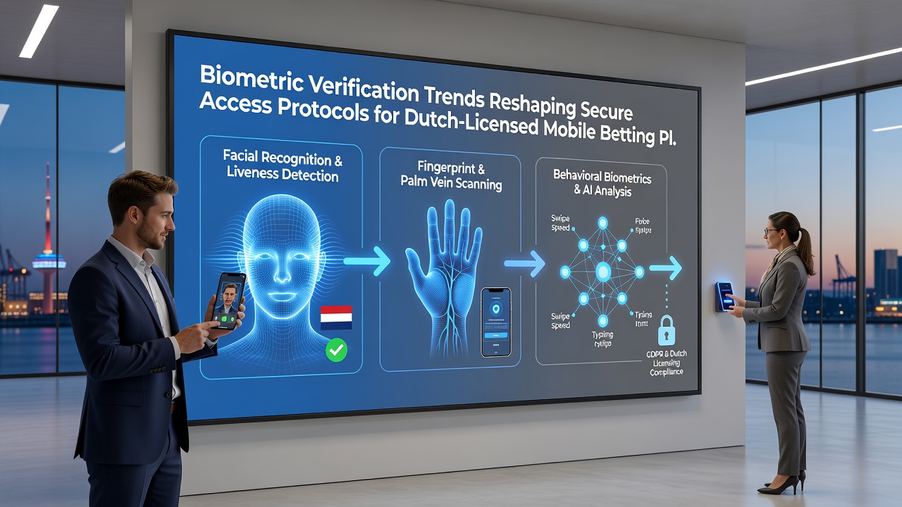 Integratie van biometrische verificatie in mobiele apps met focus op beveiliging en compliance