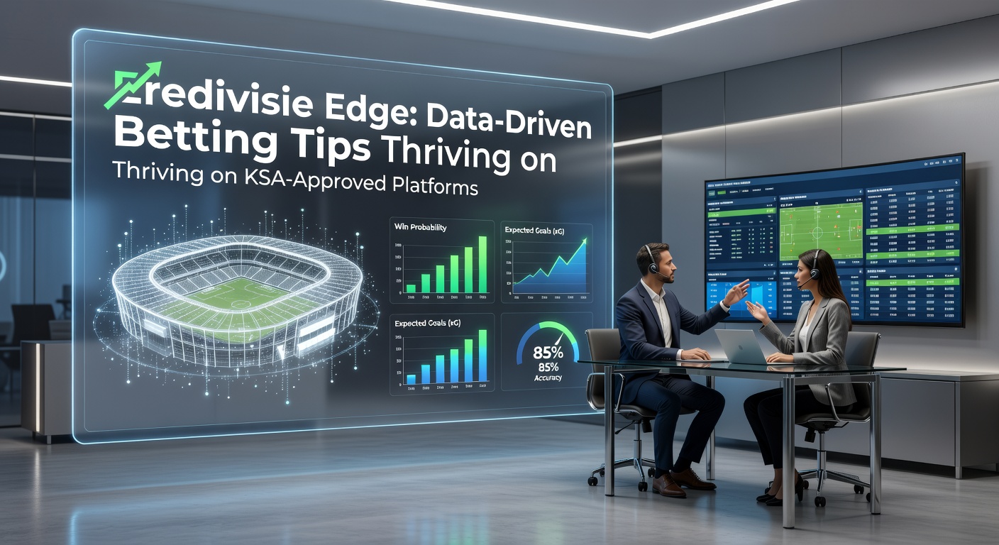 Grafiek met Eredivisie-statistieken en data-visualisaties voor wedstrategieën op legale platforms