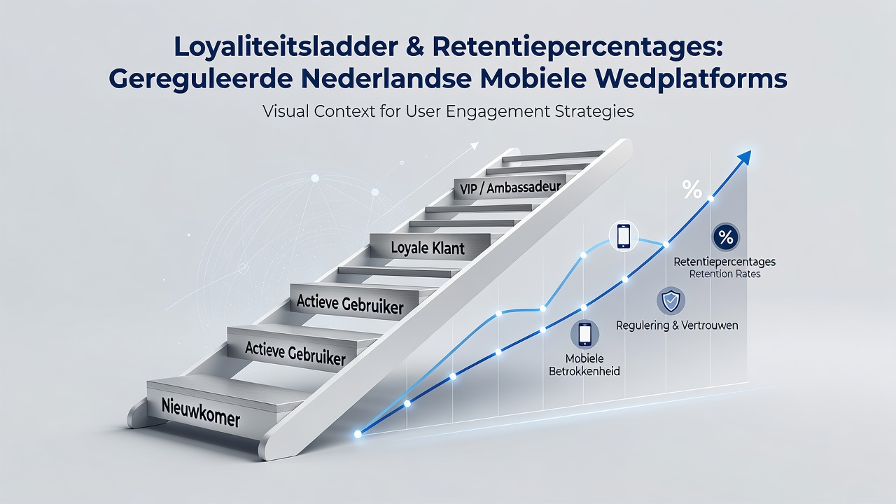 Grafiek van retentiecijfers over verschillende loyaliteitsniveaus in 2026