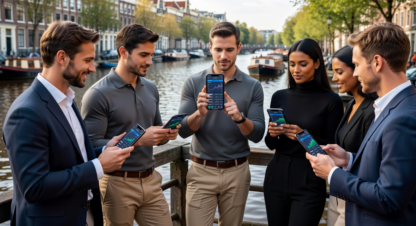 Grafiek met live odds veranderingen op een mobiele betting app tijdens een tenniswedstrijd, inclusief data overlays en strategie-inzichten