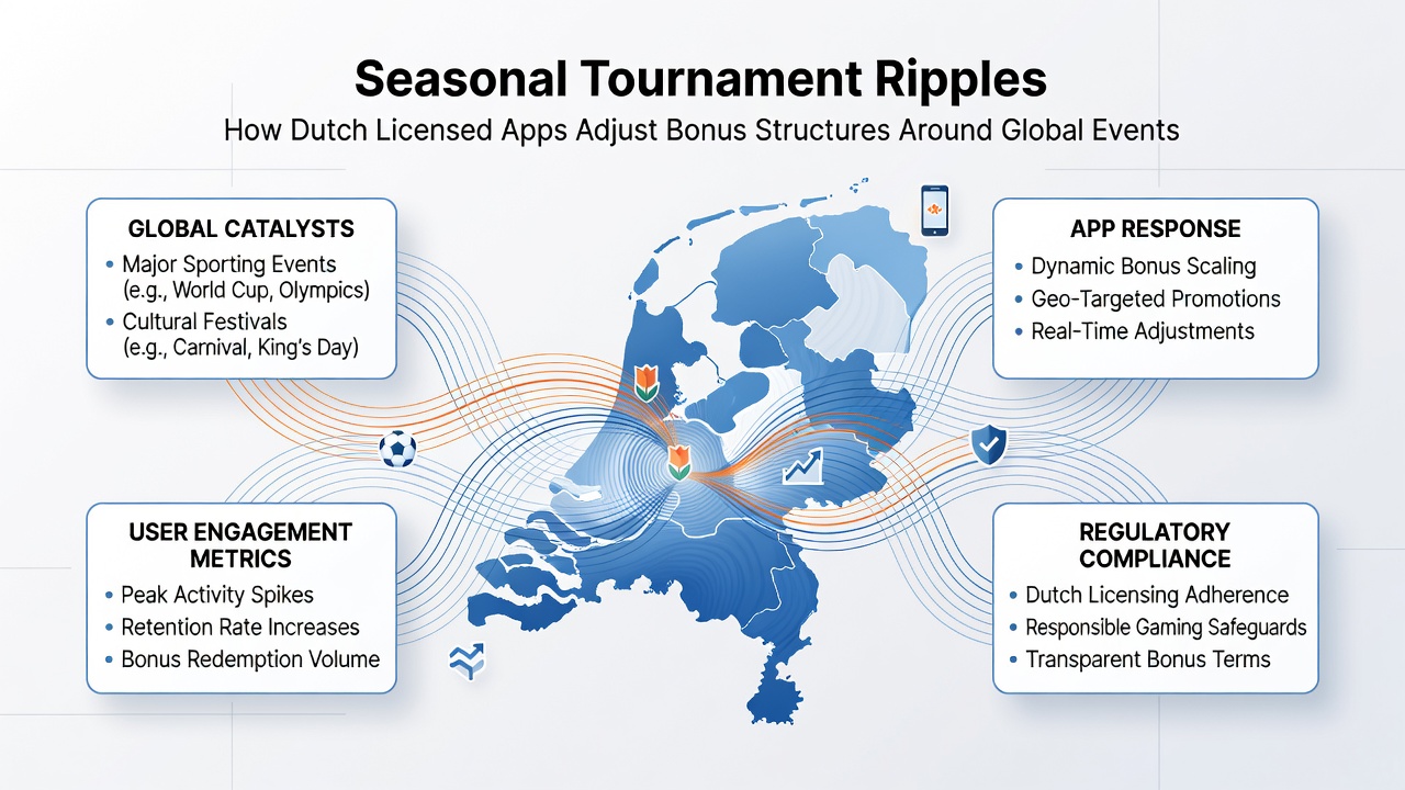 Grafieken tonen fluctuaties in bonuspromoties bij Nederlandse betting apps tijdens toernooien
